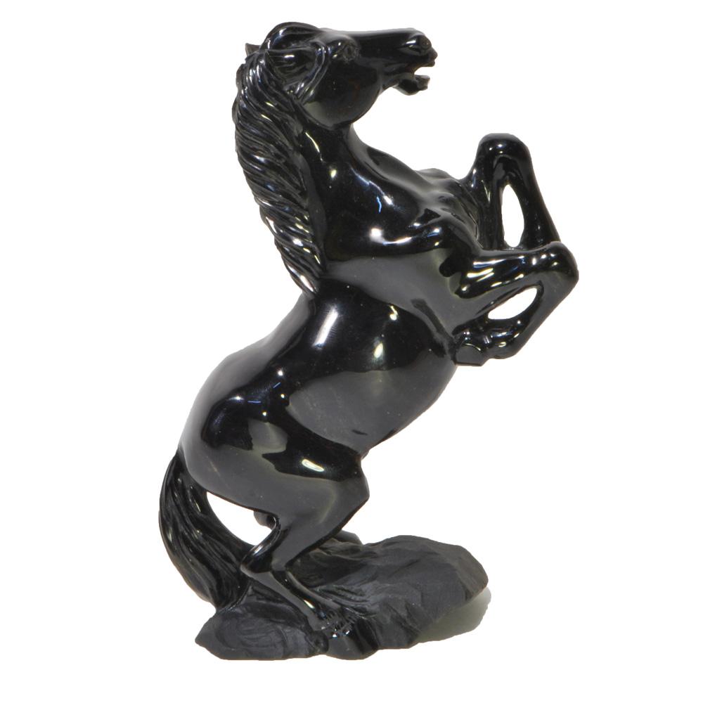 Cavallo Rampante Ossidiana