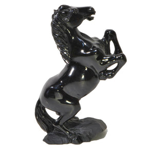 Cavallo Rampante Ossidiana