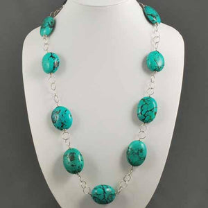 Collana Matineè in Turchese