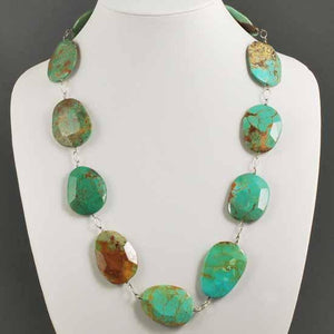 Collana Matinée Turchese