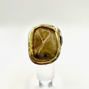 Anello Quarzo Rutilato