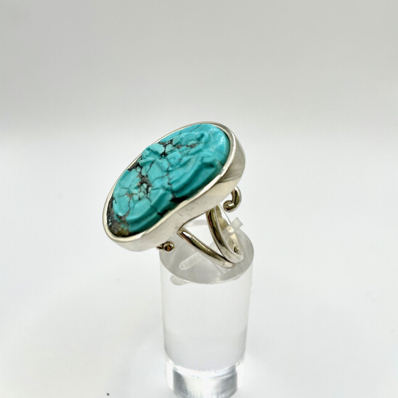 Anello in Turchese Naturale